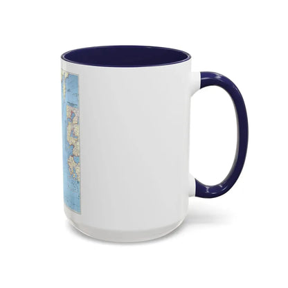 Japan and Adjacent Regions (1944) (Map) Accent Coffee Mug - Go Mug Yourself