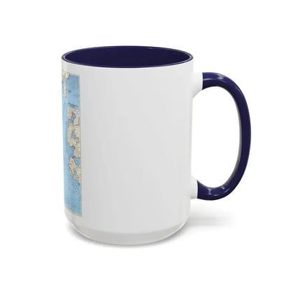 Japan and Adjacent Regions (1944) (Map) Accent Coffee Mug - Go Mug Yourself