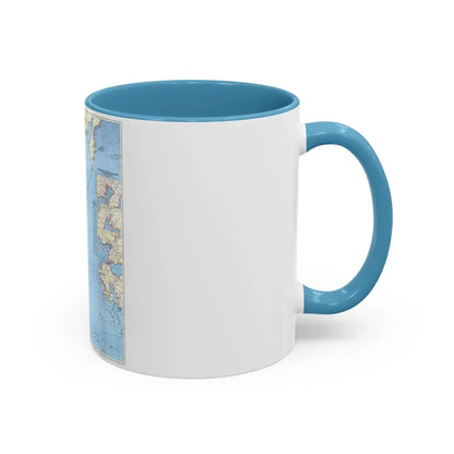 Japan and Adjacent Regions (1944) (Map) Accent Coffee Mug - Go Mug Yourself
