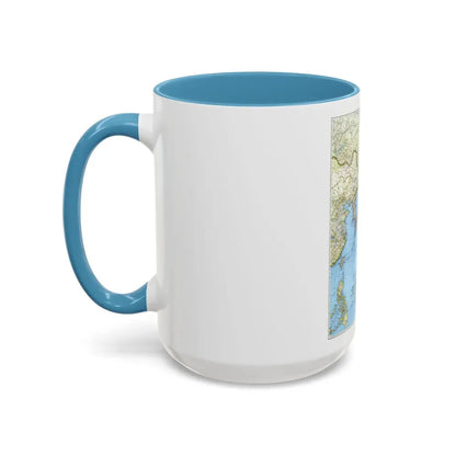 Japan and Adjacent Regions (1944) (Map) Accent Coffee Mug - Go Mug Yourself