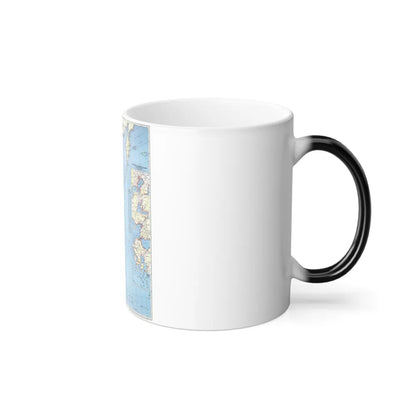 Japan and Adjacent Regions (1944) (Map) Color Changing Mug 11oz-Go Mug Yourself