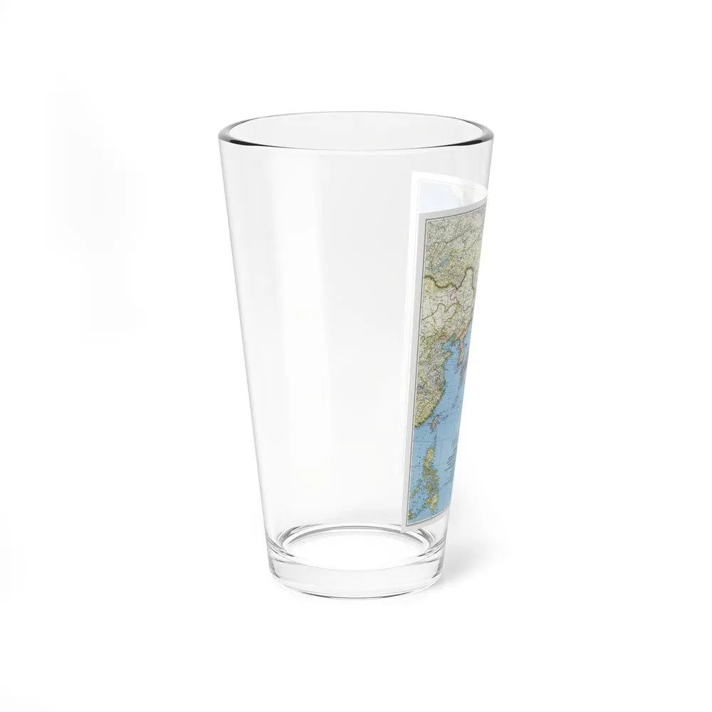 Japan and Adjacent Regions (1944) (Map) Pint Glass 16oz-Go Mug Yourself