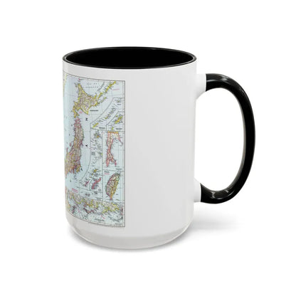 Japan and Korea (1945) (Map) Accent Coffee Mug - Go Mug Yourself