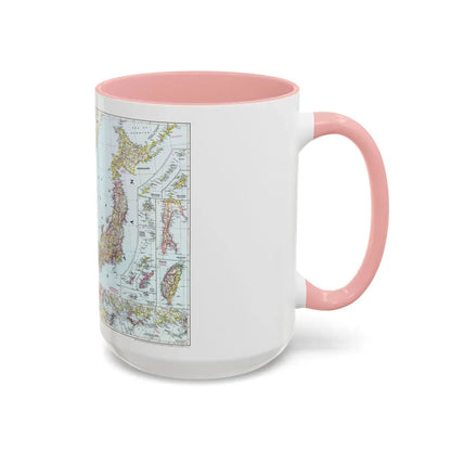 Japan and Korea (1945) (Map) Accent Coffee Mug - Go Mug Yourself