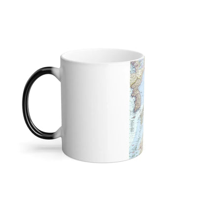 Japan and Korea (1960) (Map) Color Changing Mug 11oz-Go Mug Yourself