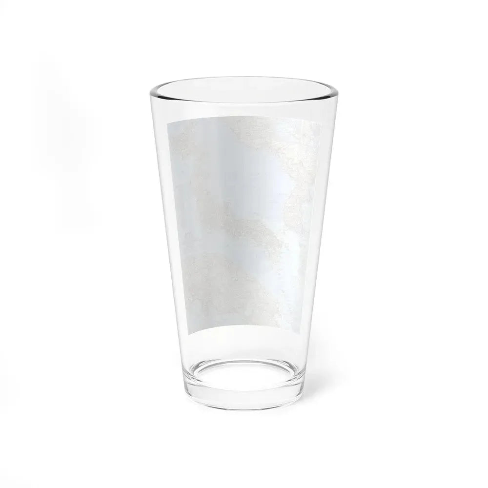 Japan and Korea (1960) (Map) Pint Glass 16oz - Go Mug Yourself