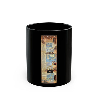 Japan - Historical (1984) (Map) Black Coffee Mug-11oz-Go Mug Yourself