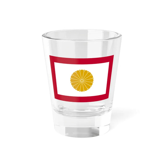 Japan Kouzoku Flag 16ben (Japan) (Coat of Arms) Shot Glass 1.5oz 1.5oz - Go Mug Yourself