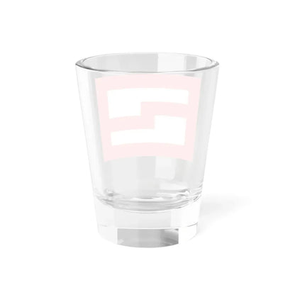 日本国郵便蒸気船会社旗章 (Japan) Shot Glass 1.5oz - Go Mug Yourself