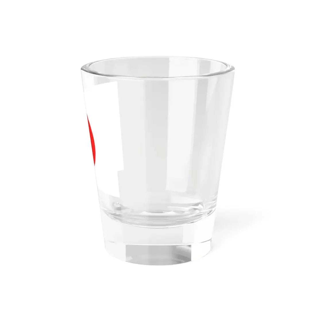 艦首旗章白布紅日章 (Japan) Shot Glass 1.5oz - Go Mug Yourself