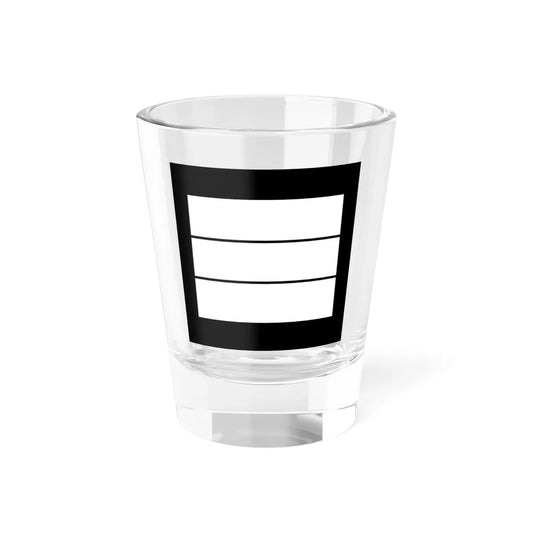 Japanese Crest mitu Hikiryou (Japan) (Coat of Arms) Shot Glass 1.5oz 1.5oz - Go Mug Yourself