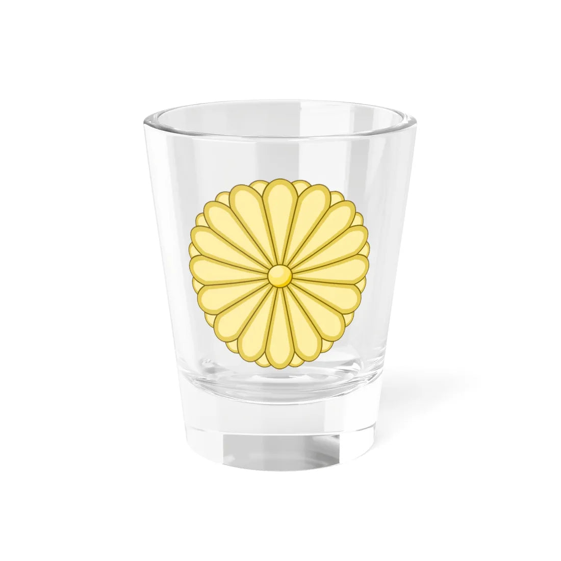 Japanese Imperial Seal (Japan) (Coat of Arms) Shot Glass 1.5oz 1.5oz - Go Mug Yourself