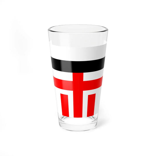 Japanese Kwantung Police Flag (Japan) Pint Glass 16oz 16oz - Go Mug Yourself