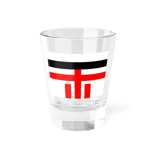 Japanese Kwantung Police Flag (Japan) Shot Glass 1.5oz 1.5oz - Go Mug Yourself
