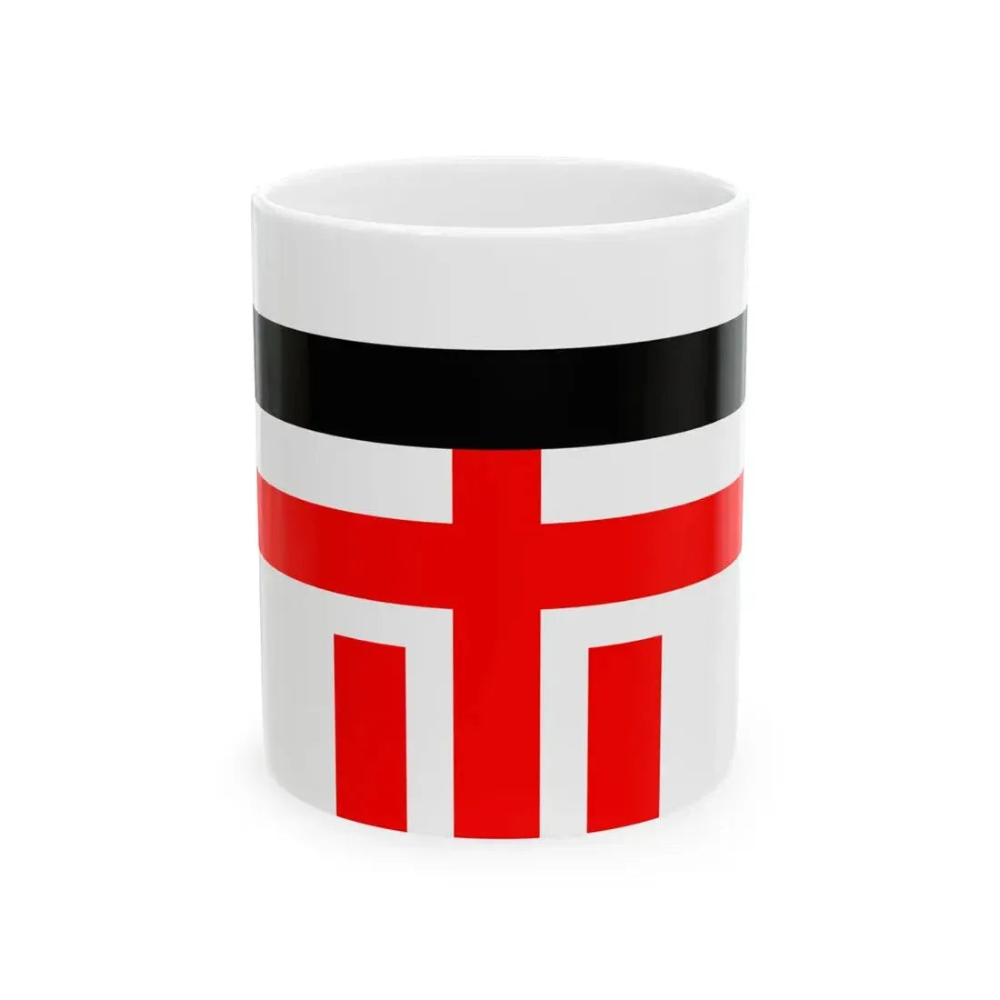 Japanese Kwantung Police Flag (Japan) White Coffee Mug 11oz - Go Mug Yourself