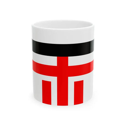 Japanese Kwantung Police Flag (Japan) White Coffee Mug 11oz - Go Mug Yourself
