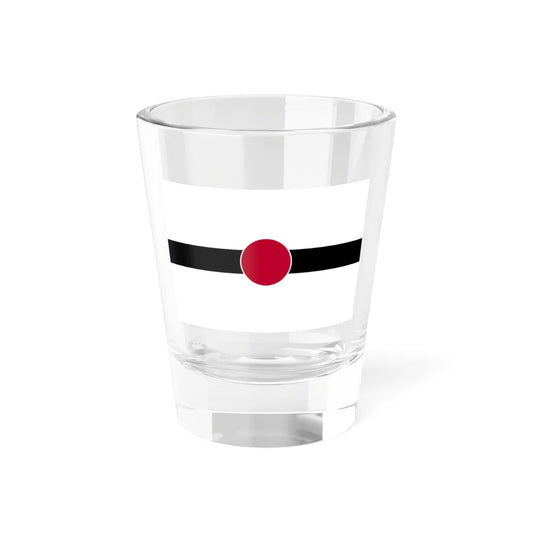 Japanese Merchant flag 1870-1875 (Japan) Shot Glass 1.5oz 1.5oz - Go Mug Yourself