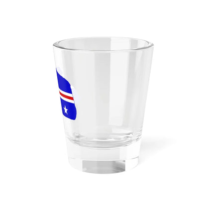 Jarvis Island flag map local (United States) Shot Glass 1.5oz - Go Mug Yourself