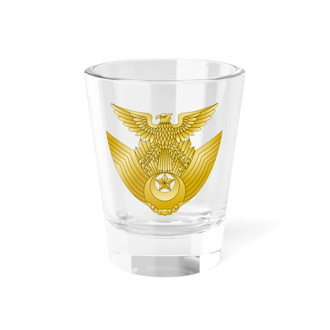 JASDF emblem (Japan) (Coat of Arms) Shot Glass 1.5oz 1.5oz - Go Mug Yourself