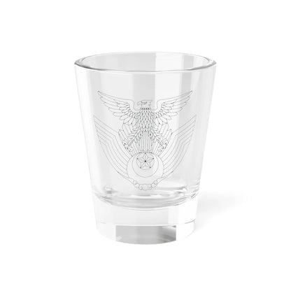 JASDF emblem outline (Japan) (Coat of Arms) Shot Glass 1.5oz 1.5oz - Go Mug Yourself