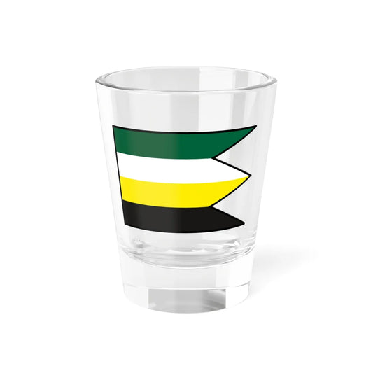 Jasenov Sobrance Flag (Slovakia) Shot Glass 1.5oz 1.5oz - Go Mug Yourself