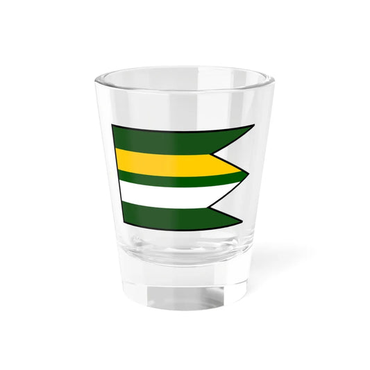 Jasenova Dolny Kubin Flag (Slovakia) Shot Glass 1.5oz 1.5oz - Go Mug Yourself