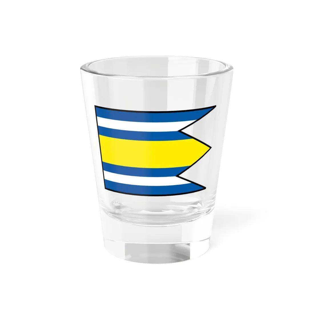 Jasenovo Turcianske Teplice Flag (Slovakia) Shot Glass 1.5oz 1.5oz - Go Mug Yourself