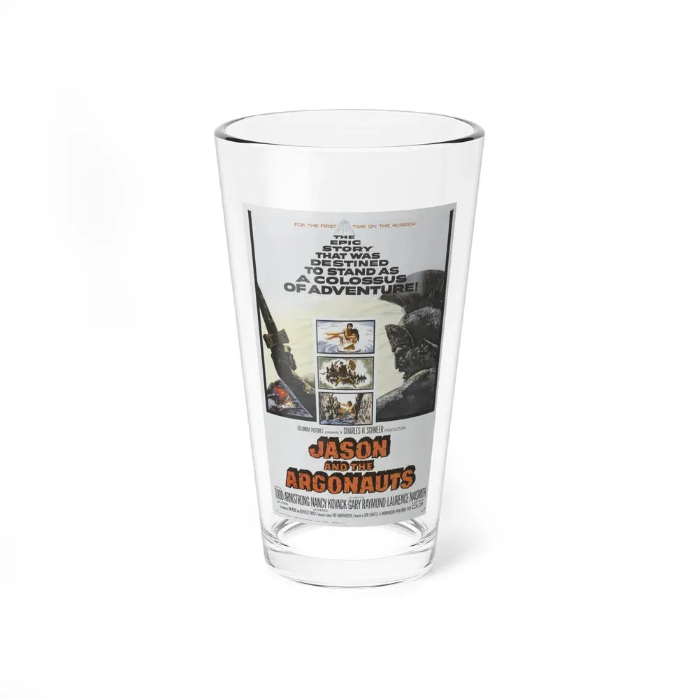 JASON AND THE ARGONAUTS 1963 Movie Poster - Pint Glass 16oz 16oz - Go Mug Yourself
