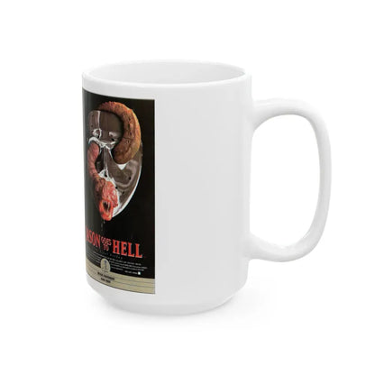 JASON GOES TO HELL (VHS COVER) - White Coffee Mug - Go Mug Yourself