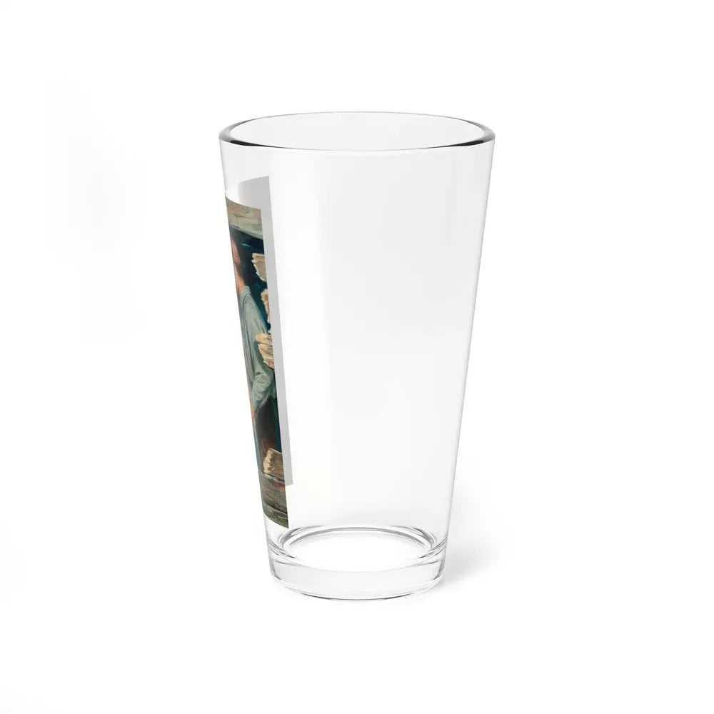Jason, The Bear, The Saturday Evening Post interior illustration - Pint Glass 16oz - Go Mug Yourself