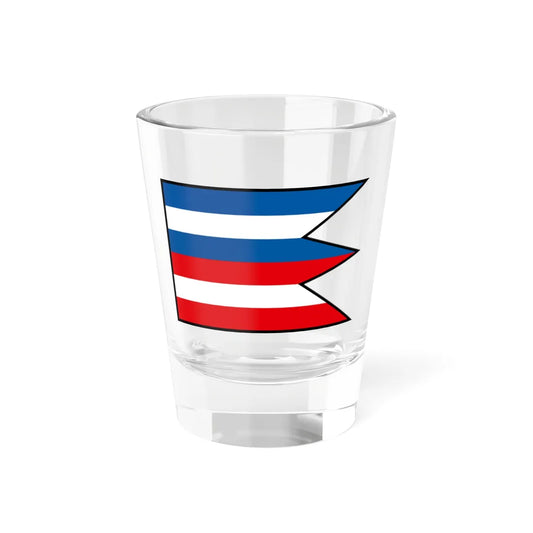 Jasova Nove Zamky Flag (Slovakia) Shot Glass 1.5oz 1.5oz - Go Mug Yourself
