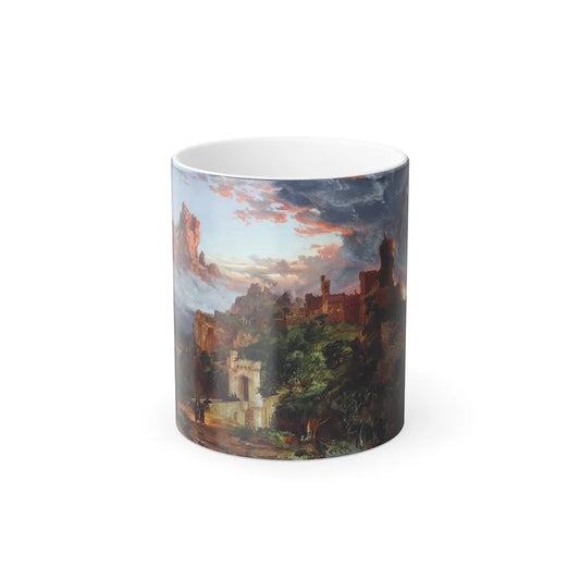 Jasper Francis Cropsey (1823-1900) The Spirit of War - 1851 - Color Changing Mug 11oz 11oz - Go Mug Yourself