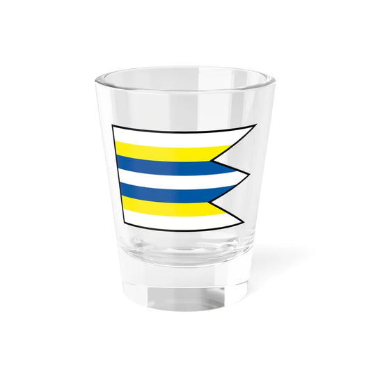 Jastrabie Nad Toplou Vranov Nad Toplou Flag (Slovakia) Shot Glass 1.5oz 1.5oz - Go Mug Yourself