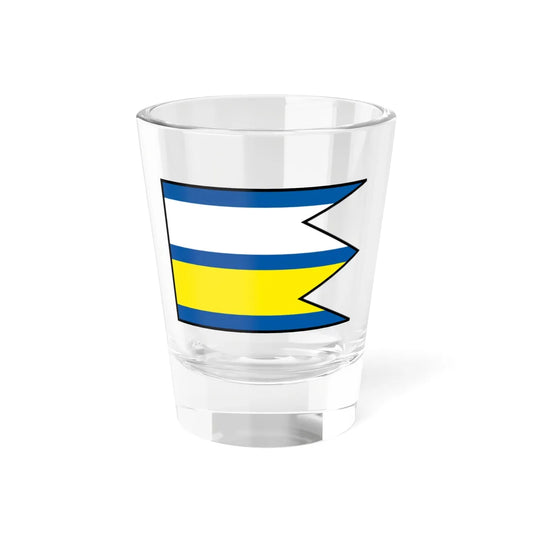 Jastrabie Pri Michalovciach Michalovce Flag (Slovakia) Shot Glass 1.5oz 1.5oz - Go Mug Yourself