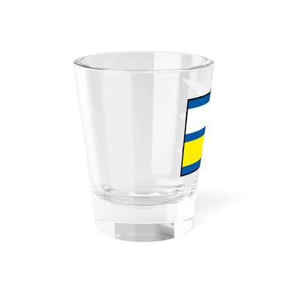 Jastrabie Pri Michalovciach Michalovce Flag (Slovakia) Shot Glass 1.5oz - Go Mug Yourself