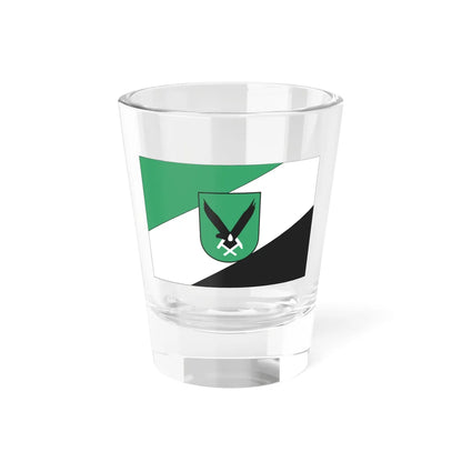 Jastrzebie Zdroj flaga (Poland) Shot Glass 1.5oz 1.5oz - Go Mug Yourself
