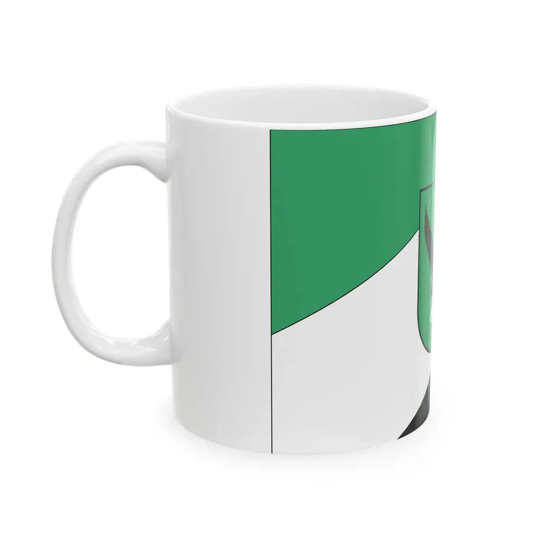 Jastrzebie Zdroj flaga (Poland) White Coffee Mug - Go Mug Yourself