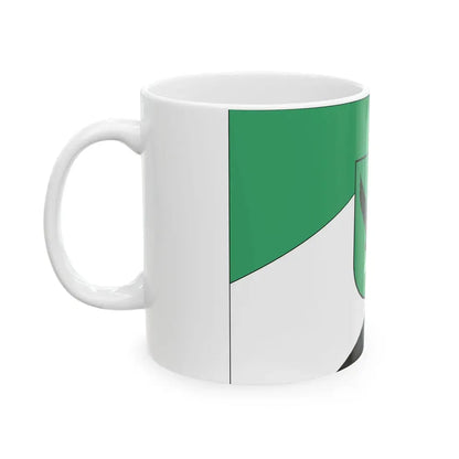 Jastrzebie Zdroj flaga (Poland) White Coffee Mug - Go Mug Yourself