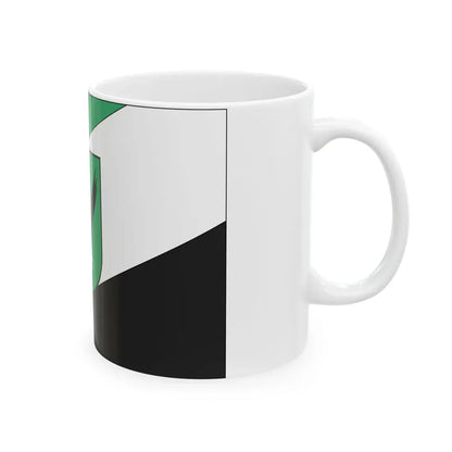 Jastrzebie Zdroj flaga (Poland) White Coffee Mug - Go Mug Yourself