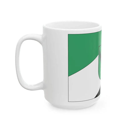 Jastrzebie Zdroj flaga (Poland) White Coffee Mug - Go Mug Yourself