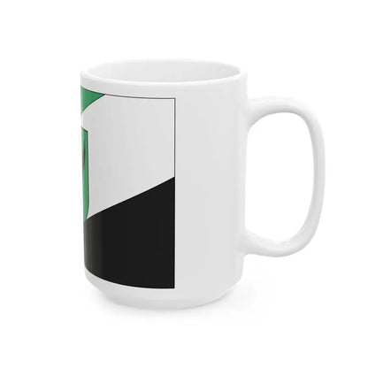 Jastrzebie Zdroj flaga (Poland) White Coffee Mug - Go Mug Yourself