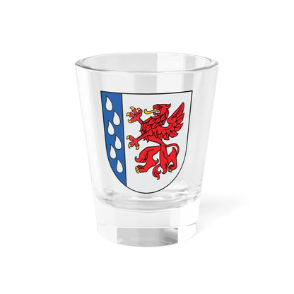 Jaunjelgavas novads COA (Latvia) (Coat of Arms) Shot Glass 1.5oz 1.5oz - Go Mug Yourself