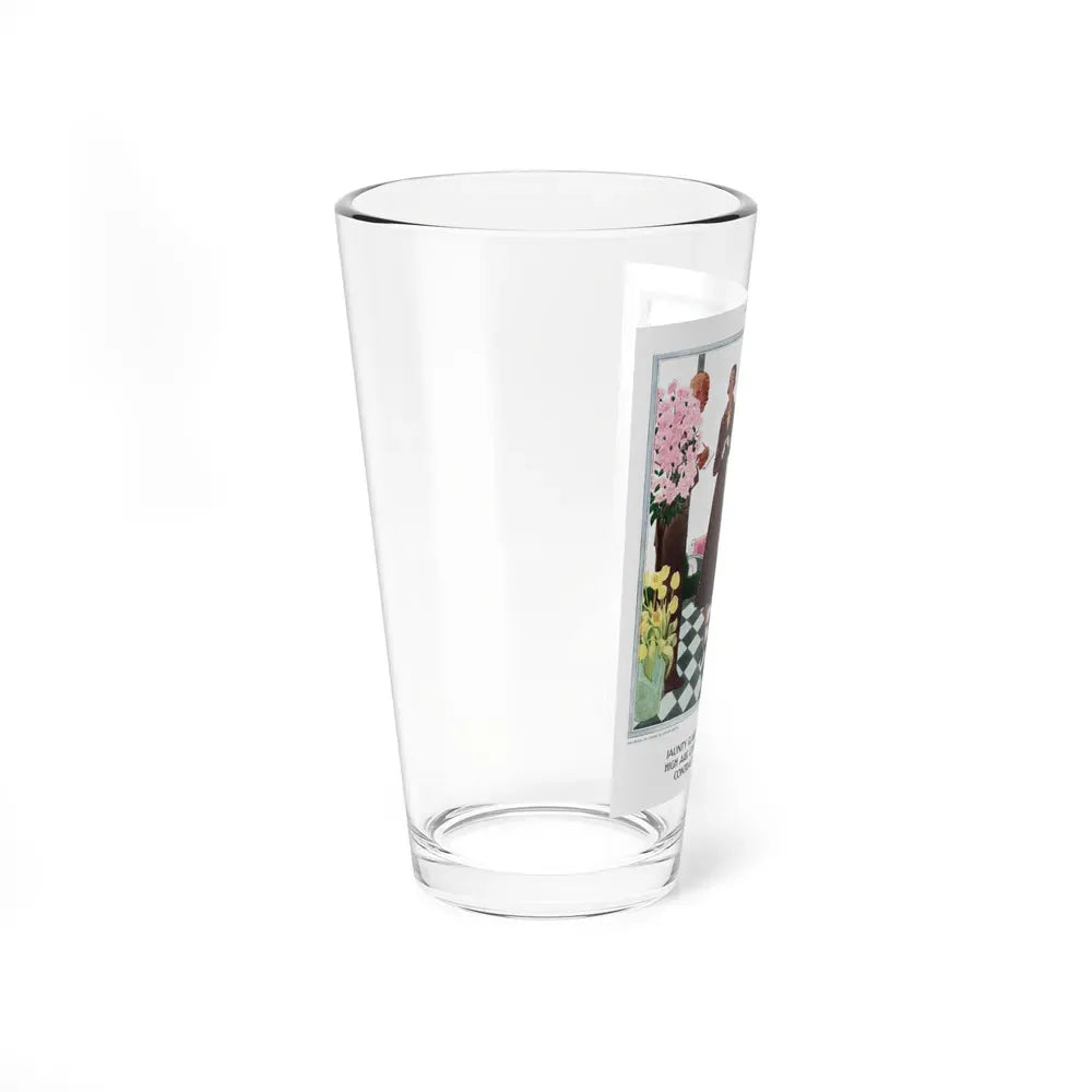 Jaunty Flares And Belts Placed..., McCall's, April 1930 - Pint Glass 16oz - Go Mug Yourself