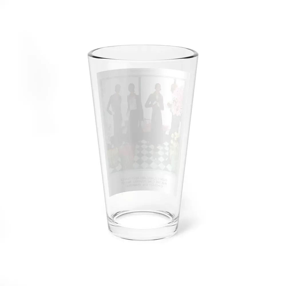 Jaunty Flares And Belts Placed..., McCall's, April 1930 - Pint Glass 16oz - Go Mug Yourself