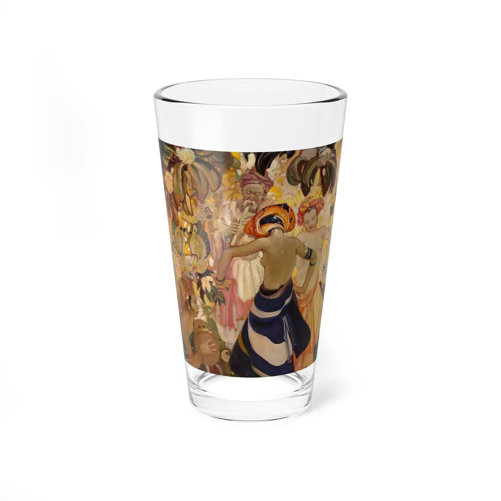 Javanese Dancing Girls - Pint Glass 16oz-16oz-Go Mug Yourself