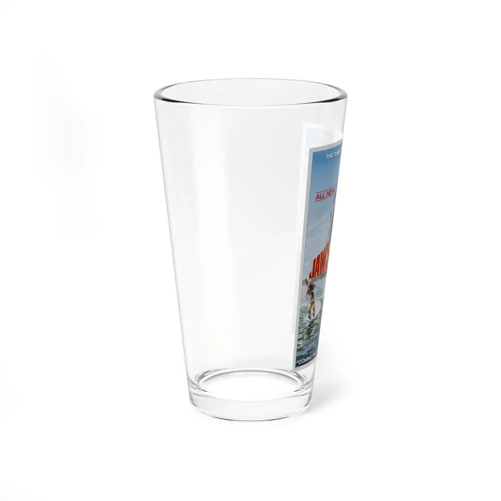JAWS 3-D 1983 Movie Poster - Pint Glass 16oz - Go Mug Yourself