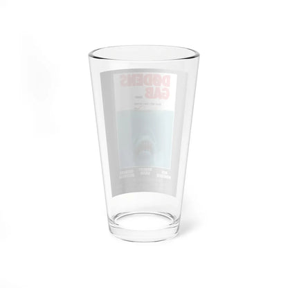 JAWS (DANISH) 1975 Movie Poster - Pint Glass 16oz-Go Mug Yourself