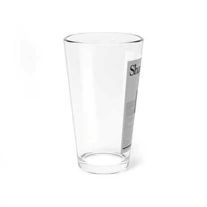 JAWS (TEASER) 1975 Movie Poster - Pint Glass 16oz - Go Mug Yourself