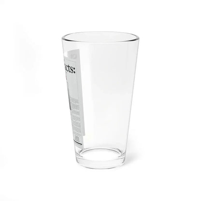JAWS (TEASER) 1975 Movie Poster - Pint Glass 16oz - Go Mug Yourself