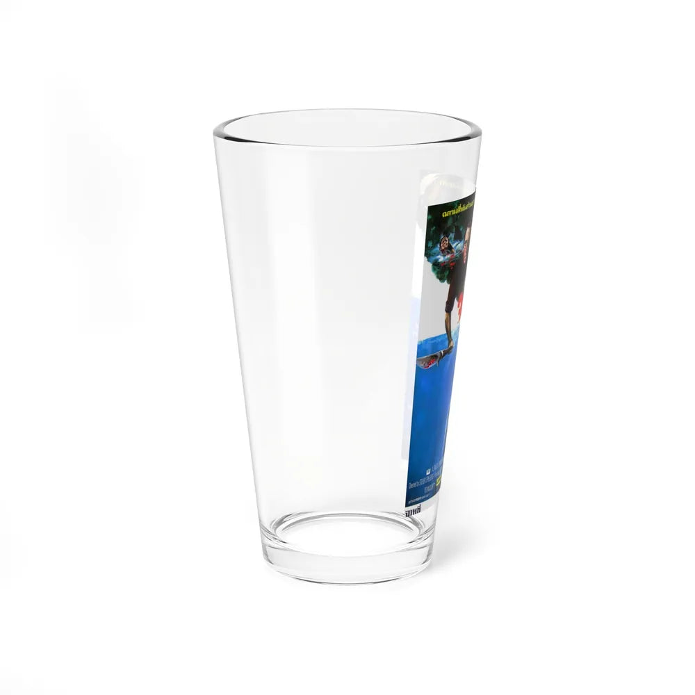 JAWS (THAI) 1975 Movie Poster - Pint Glass 16oz-Go Mug Yourself